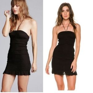 Free People Beach Babe Smocked Body Con Dress NWT